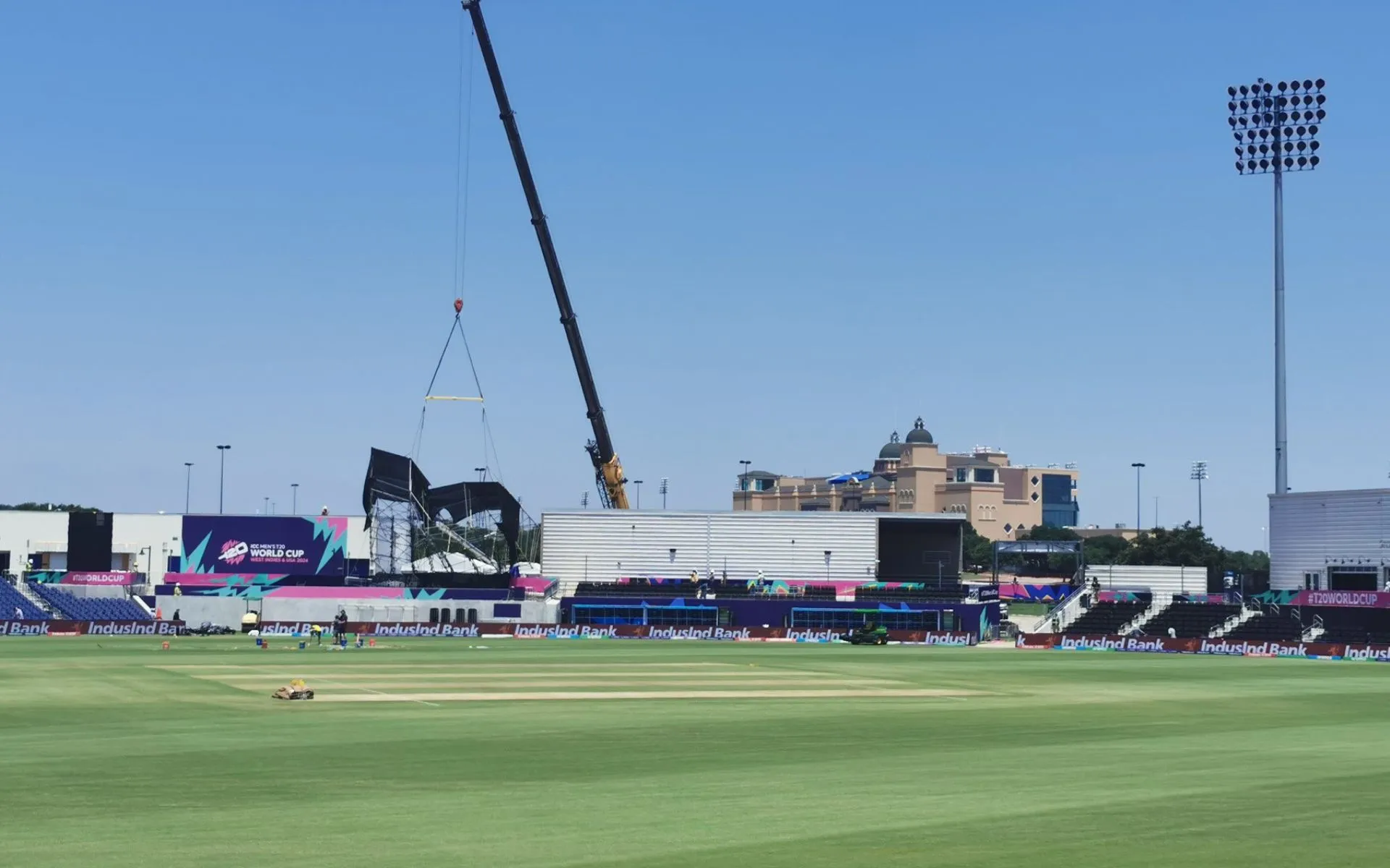 The Grand Prairie Stadium Dallas Pitch Report (X.com)
