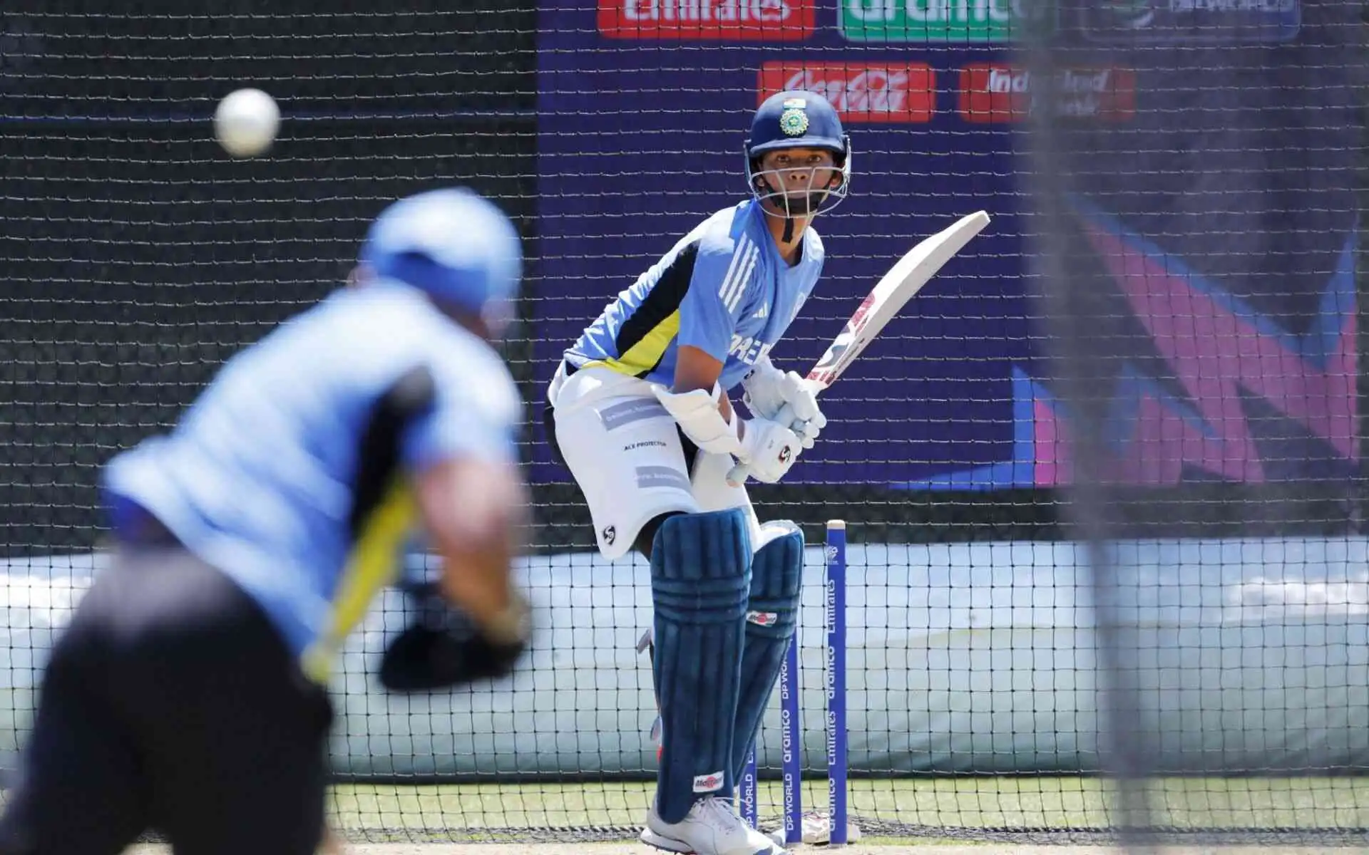 Yashasvi Jaiswal batting in nets (X.com)
