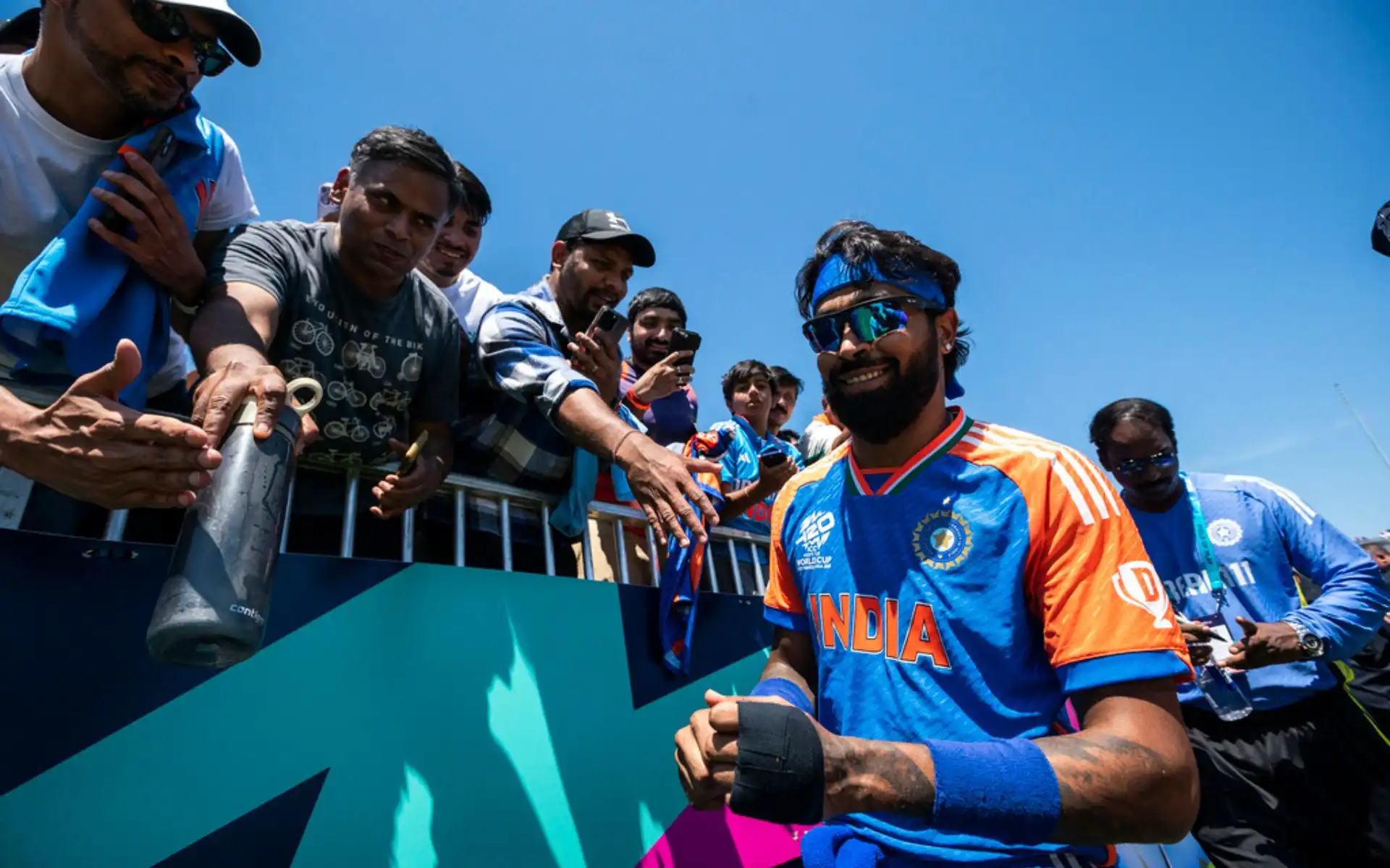 Hardik Pandya took 3 wickets vs Ireland (X)