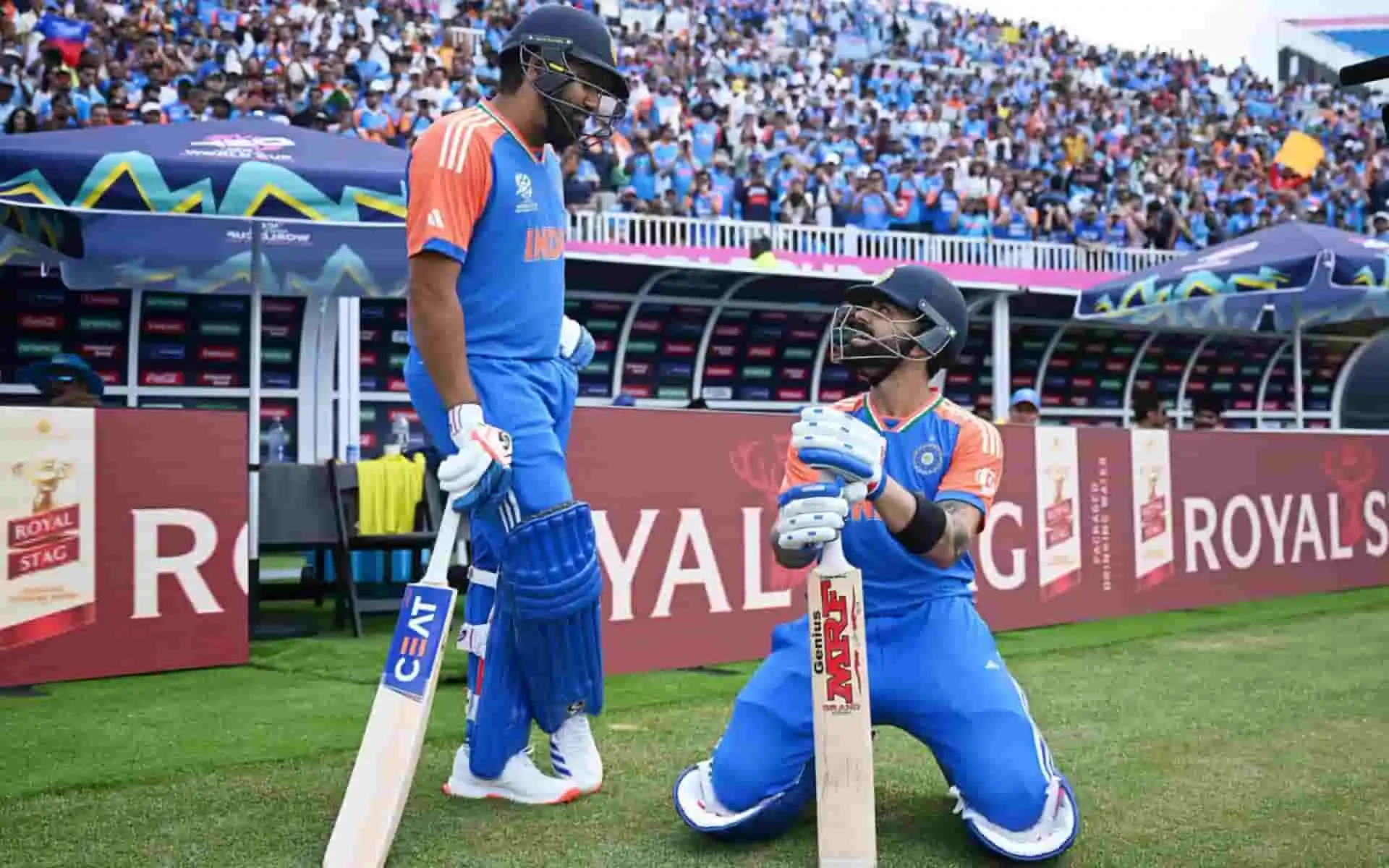 Rohit Sharma and Virat Kohli