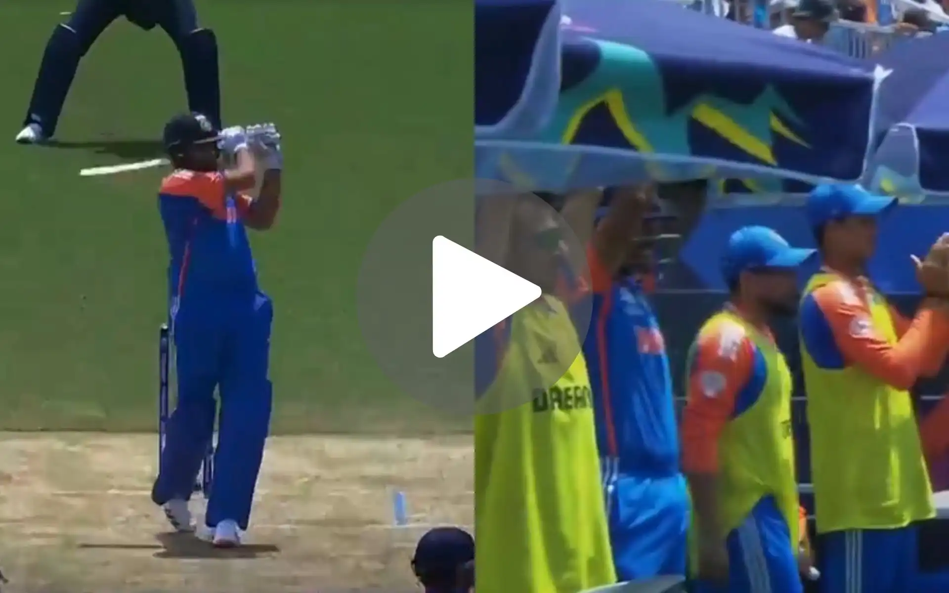 [Watch] Rohit Sharma Announces His Arrival In T20 World Cup 2024 With Flamboyant 50 Vs IRE