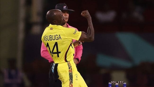 Franco Nsubuga registered the second most economical spell in T20 World Cup [X]