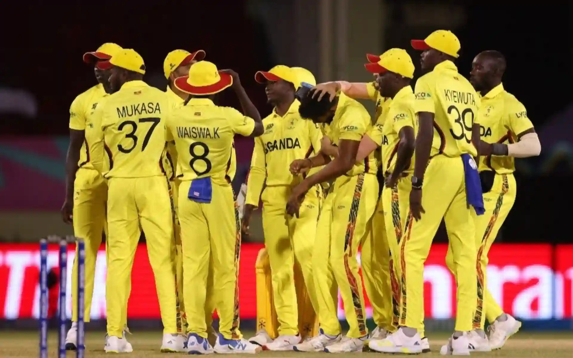 Uganda won their first ever T20 World Cup match [X]