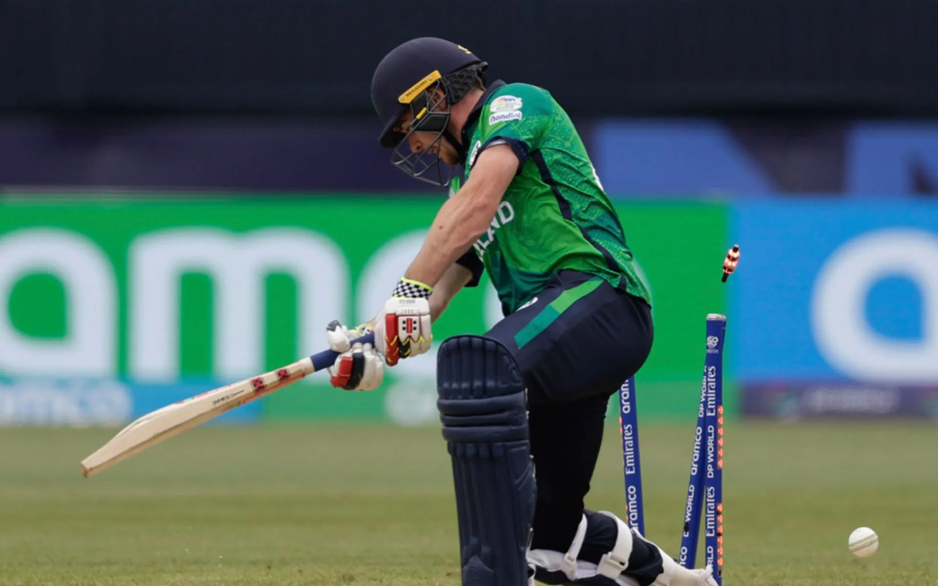 Ireland was decimated by the Indian bowling [X]