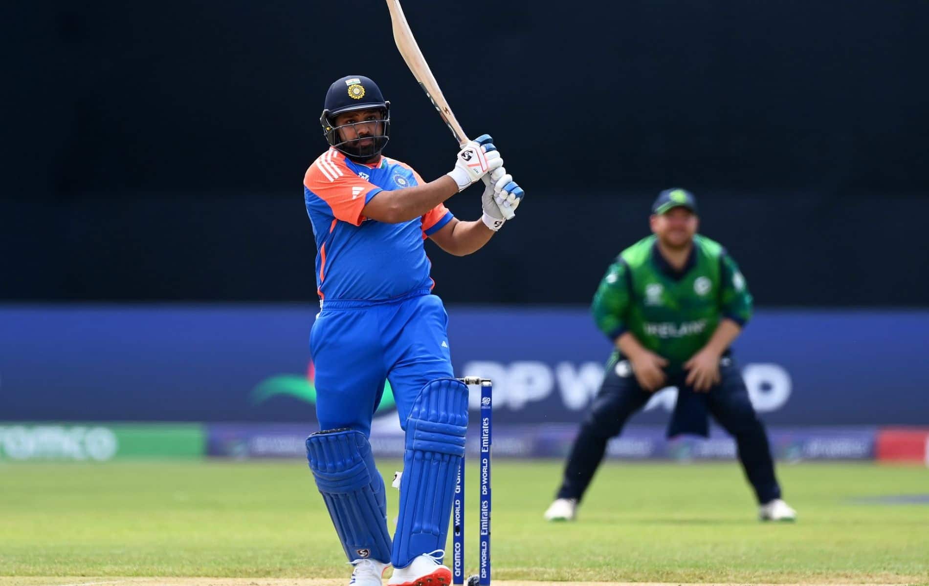 Rohit Sharma scored 53 runs from 37 balls vs Ireland in T20 WC (X)