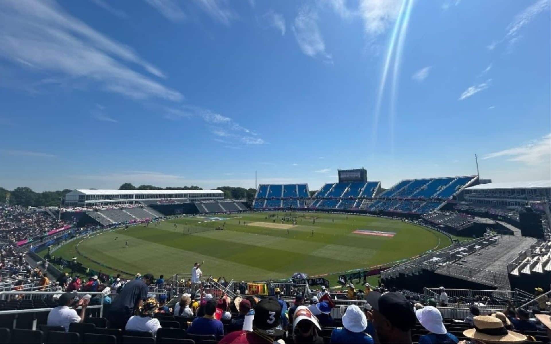 Nassau County International Cricket Stadium Weather Report [X.com]