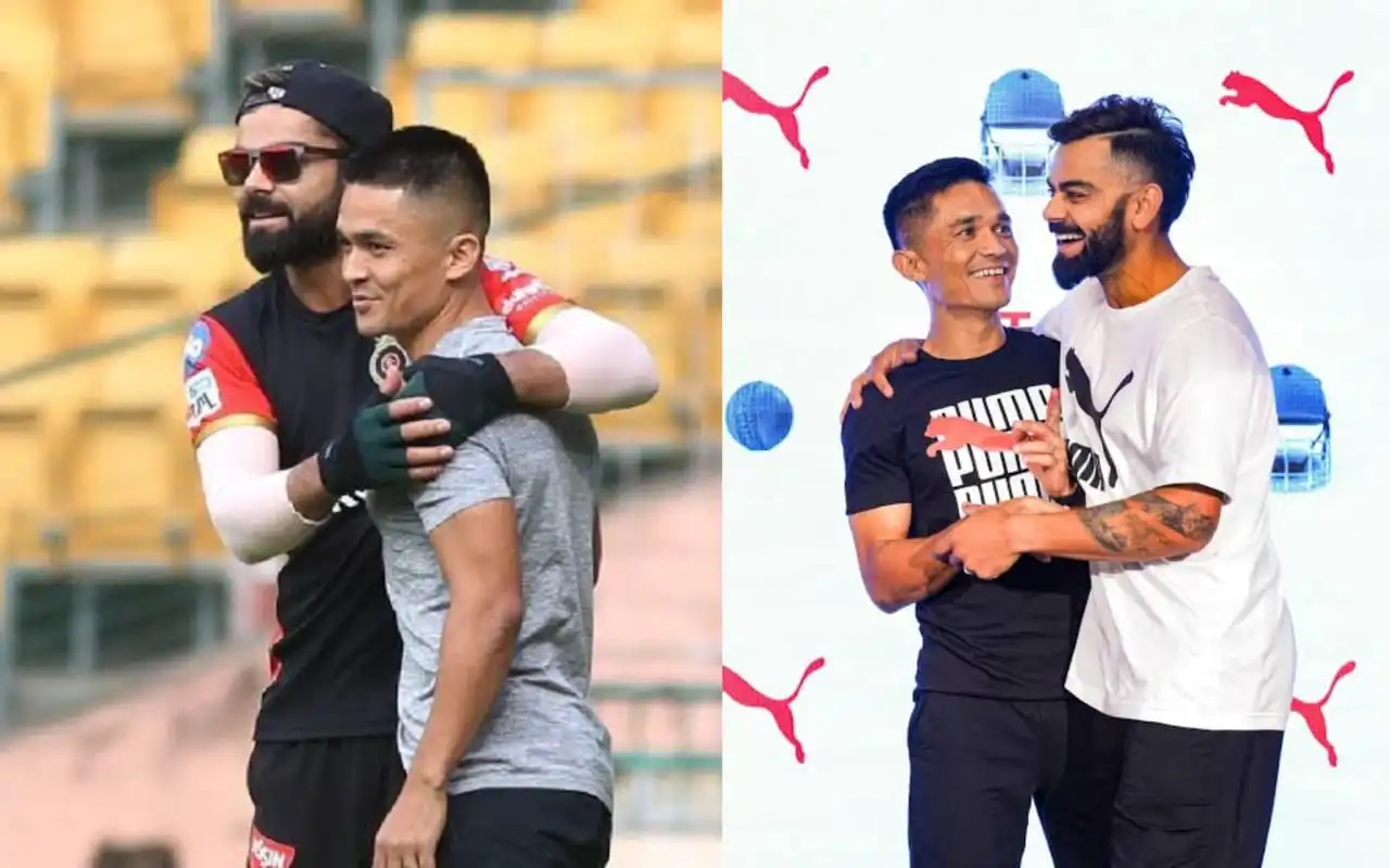 When Virat Kohli Shared About His Bond With Recently Retired Footballer Sunil Chhetri
