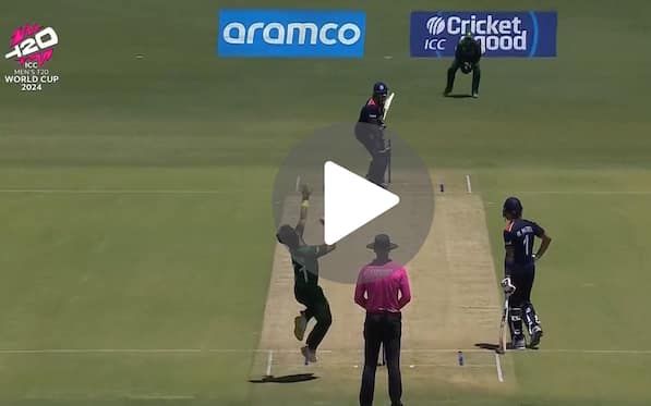 [Watch] Naseem Shah Gets Maiden Wicket In T20 World Cup 2024 With Menacing In-Swinger