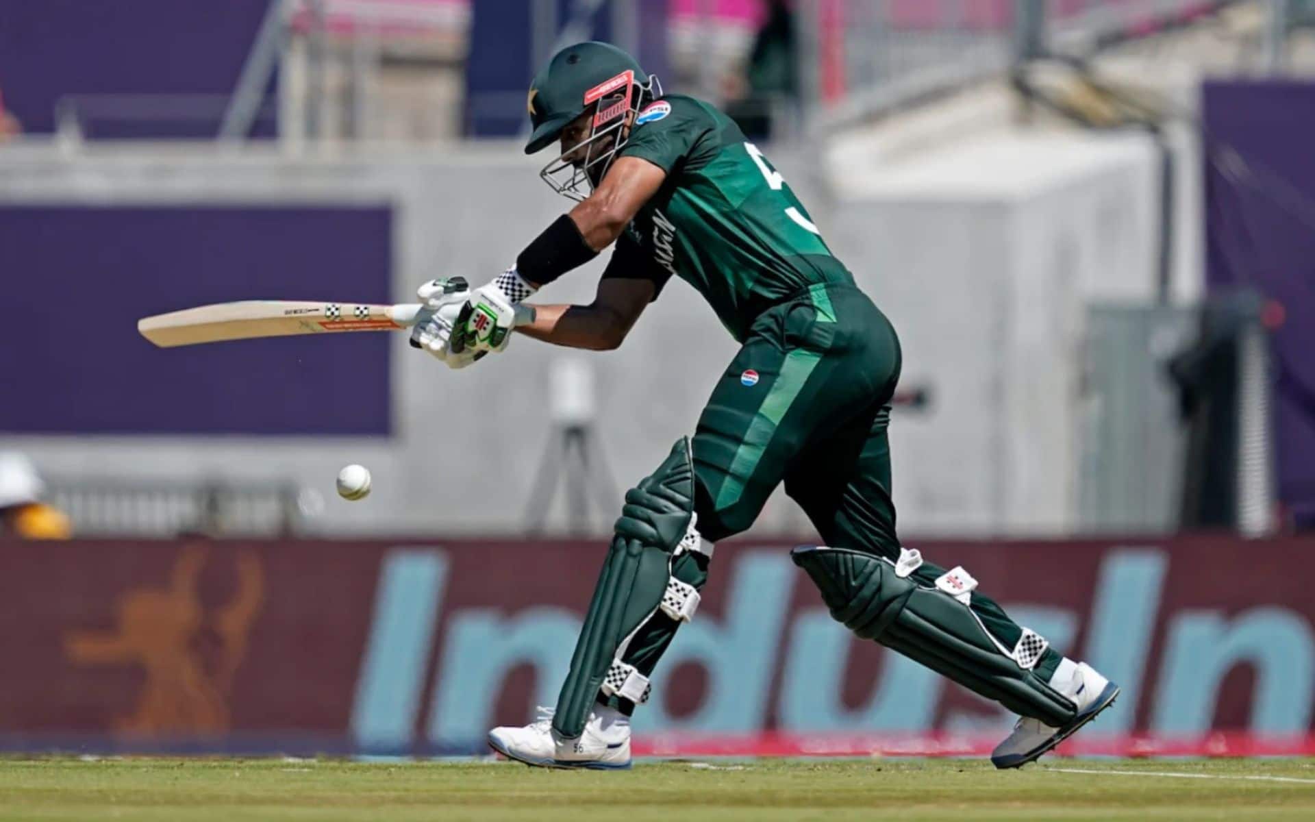 Babar Azam struggled to score freely against USA bowlers (AP)