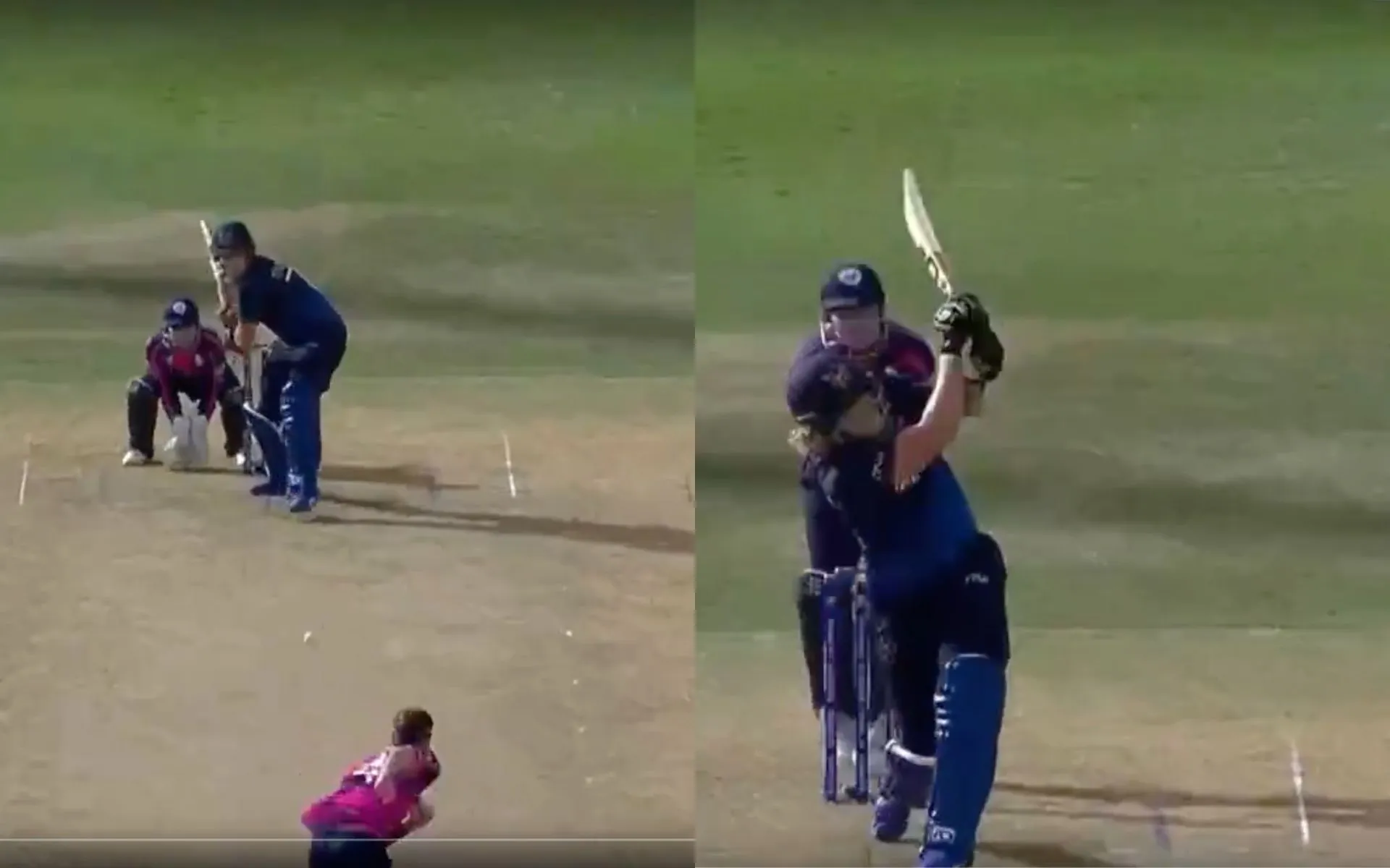 Ruben Trumpelmann wicket Vs Scotland (x)