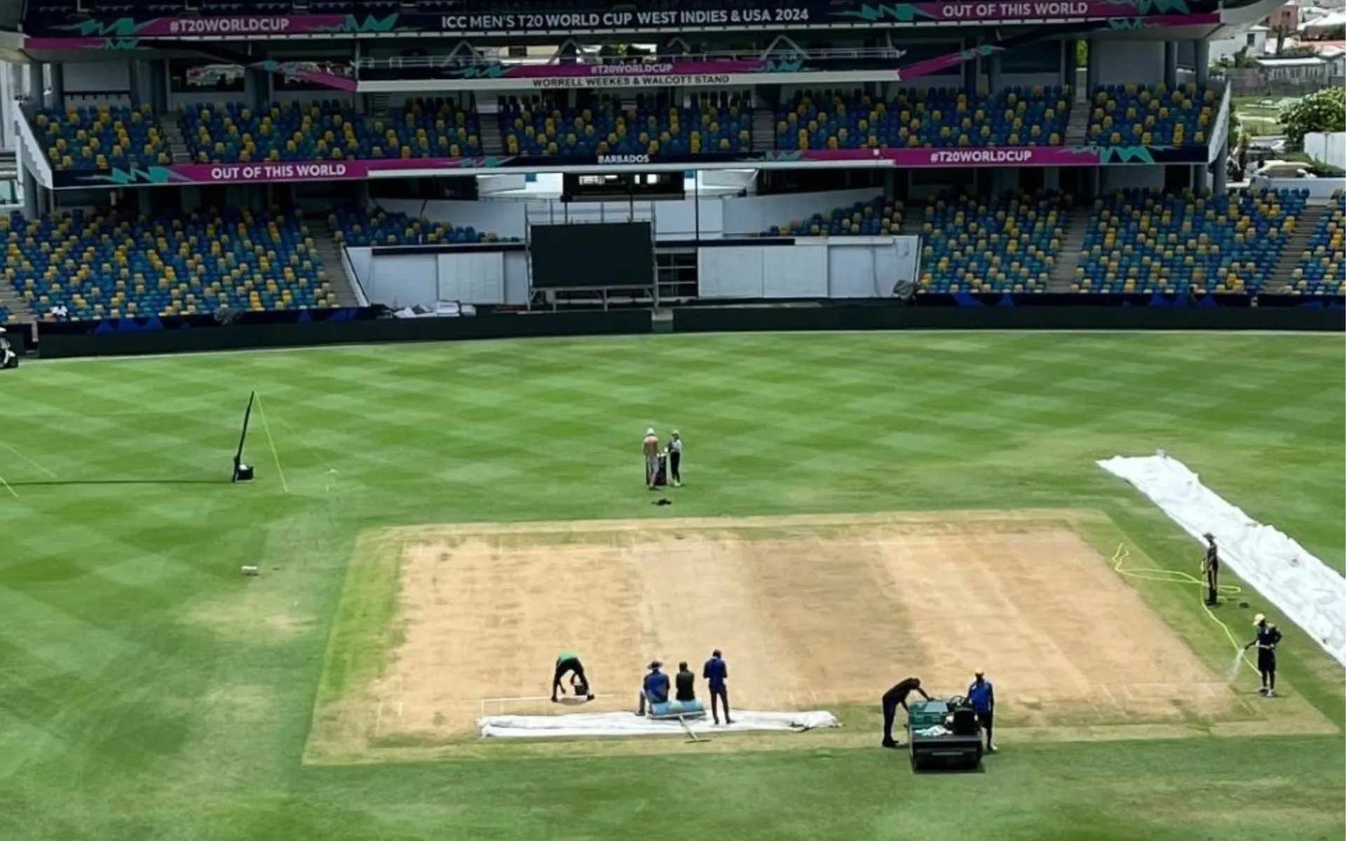 Kensington Oval Barbados Pitch Report [X.com]