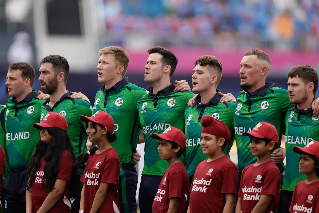 Ireland win the toss (AP)
