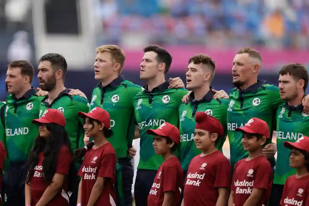 Ireland win the toss (AP)
