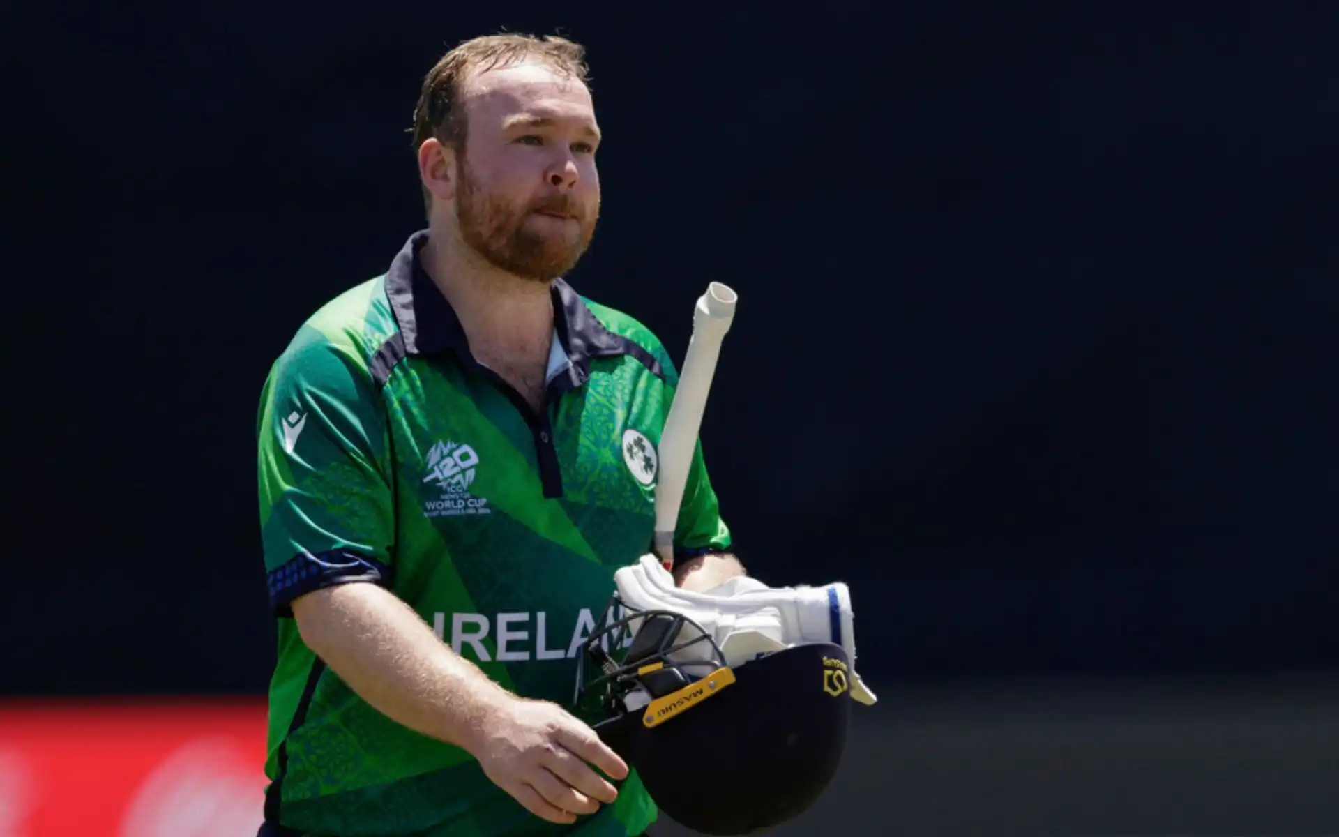 Ireland skipper Paul Striling against Canada [AP]