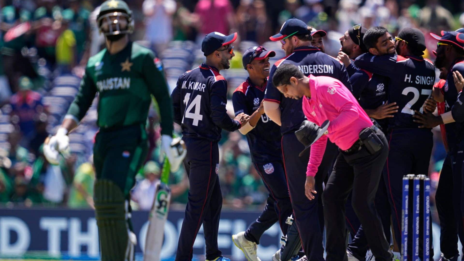 Pakistan lost to USA in their last game [AP]