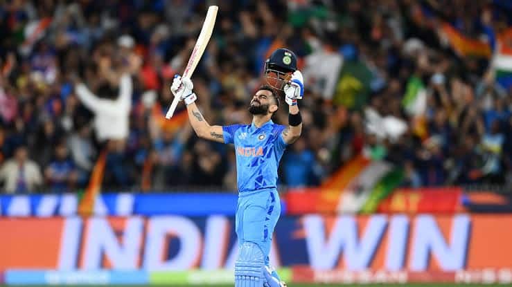 Kohli's unbeaten 82 helped India beat Pakistan [X]
