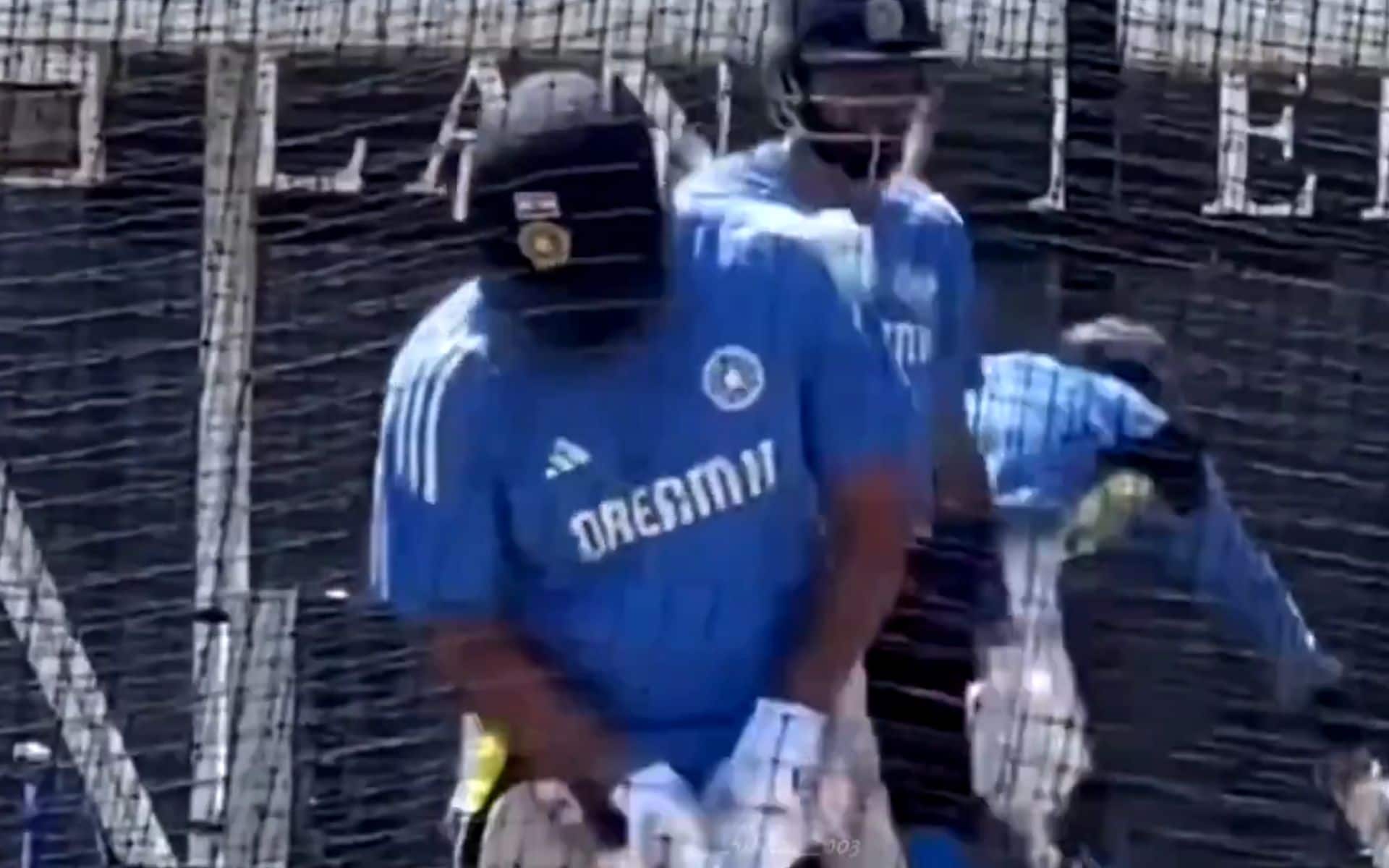 Rohit Sharma avoids injury scare in nets (X.com)