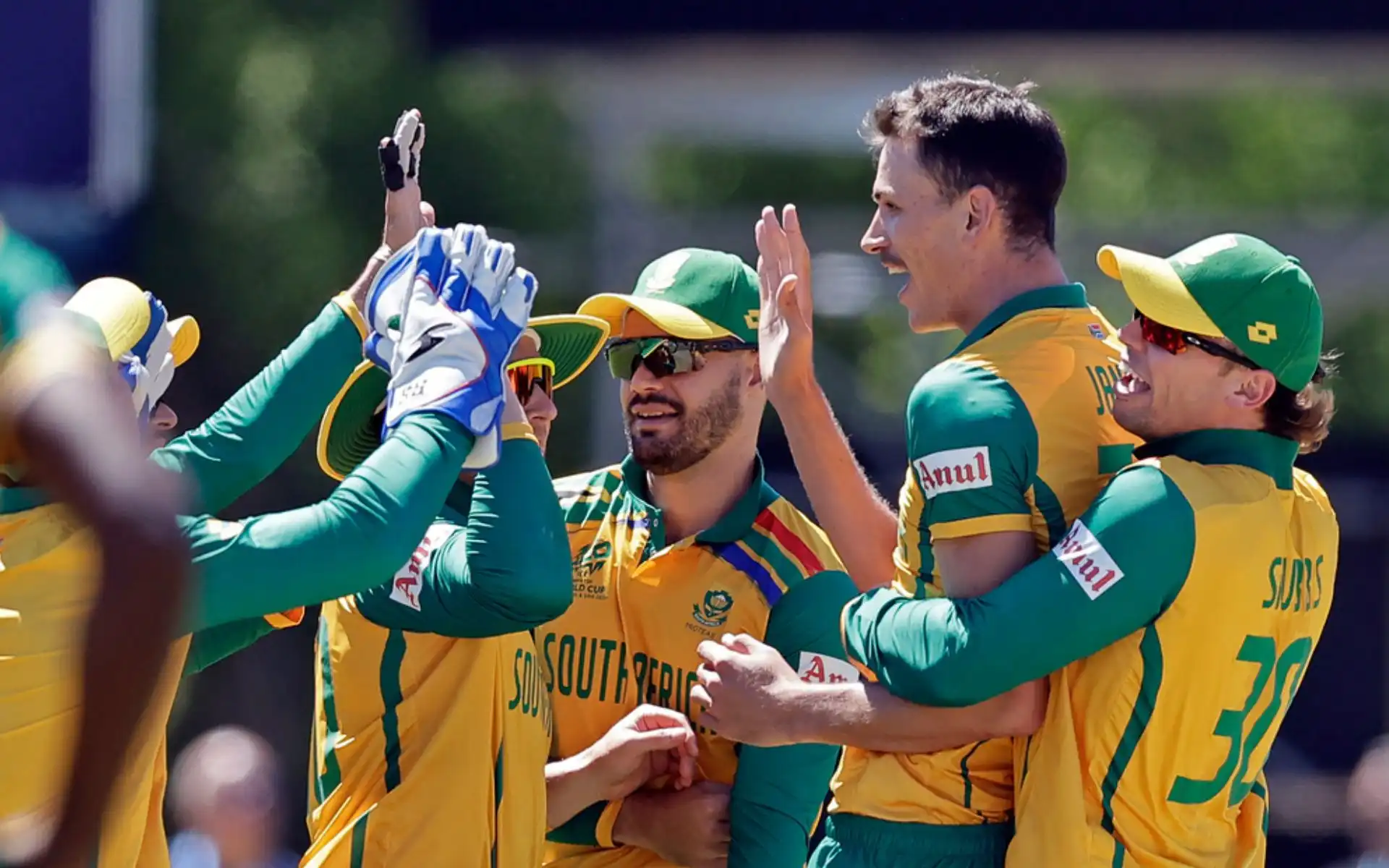 Marco Jansen with his teammates (AP Photos)