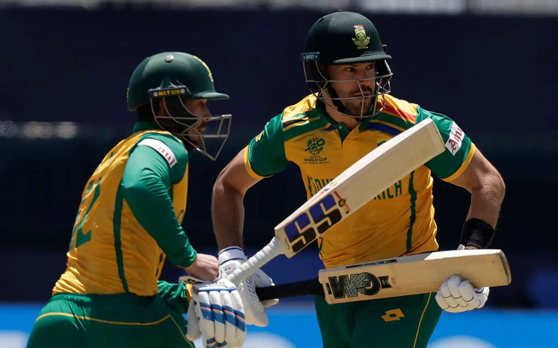 Aiden Markram, Quinton de Kock in action (AP)