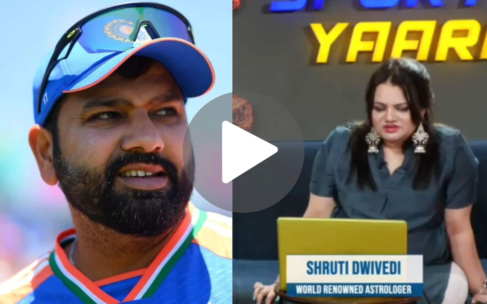 [Watch] Astrologer Advices Rohit Sharma To Leave Cricket On A Famous Talk Show
