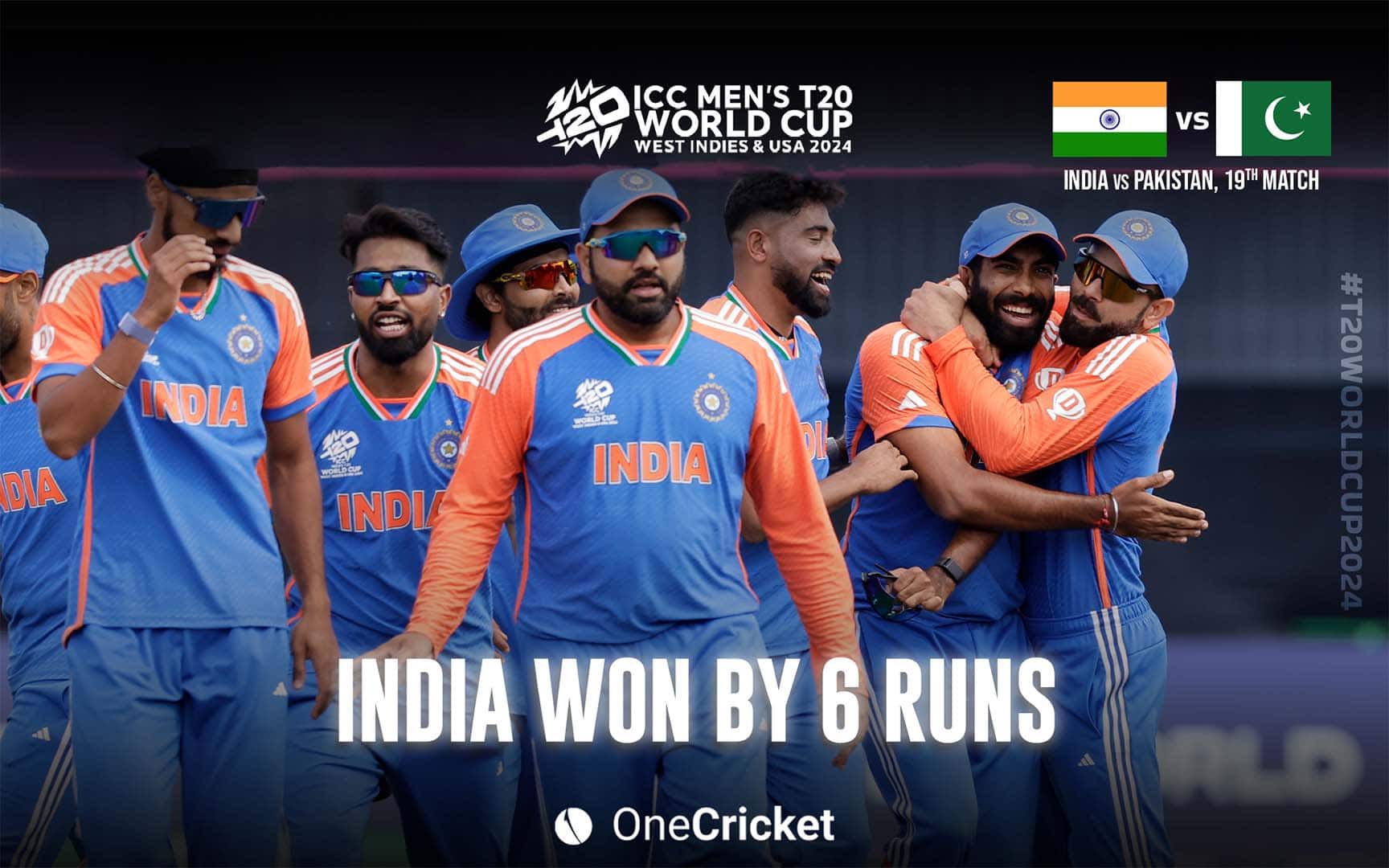 Bumrah-inspired bowling takes down PAK in New York (OneCricket)
