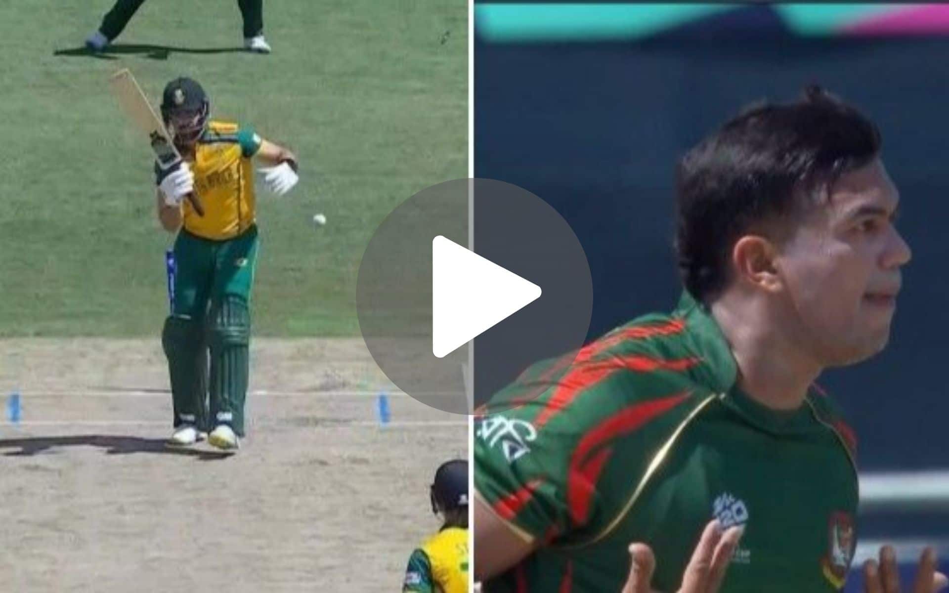 [Watch] Taskin Ahmed Turns 'Dale Steyn' As He Knocks Over Markram's Stumps With A Peach