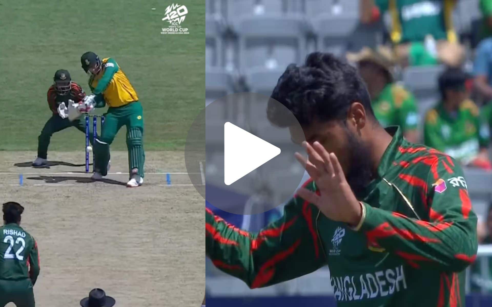[Watch] BAN Spinner Asks For Mercy As Klaasen Belts Him For Consecutive Sixes