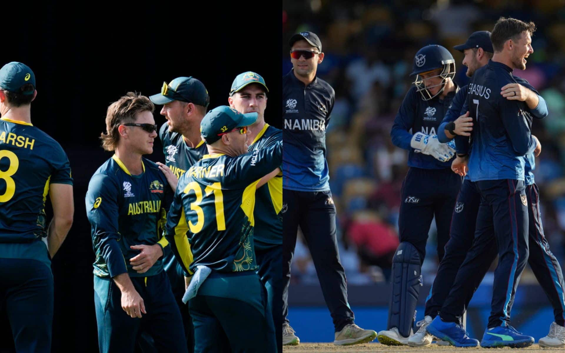 Australia and Namibia will play each other in the 24th match of T20 World Cup 2024 [AP Photos]