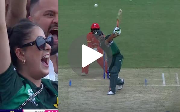 [Watch] Cute Pakistan Fangirl Dances In Joy As Babar Azam Smashes A Big Six Vs CAN
