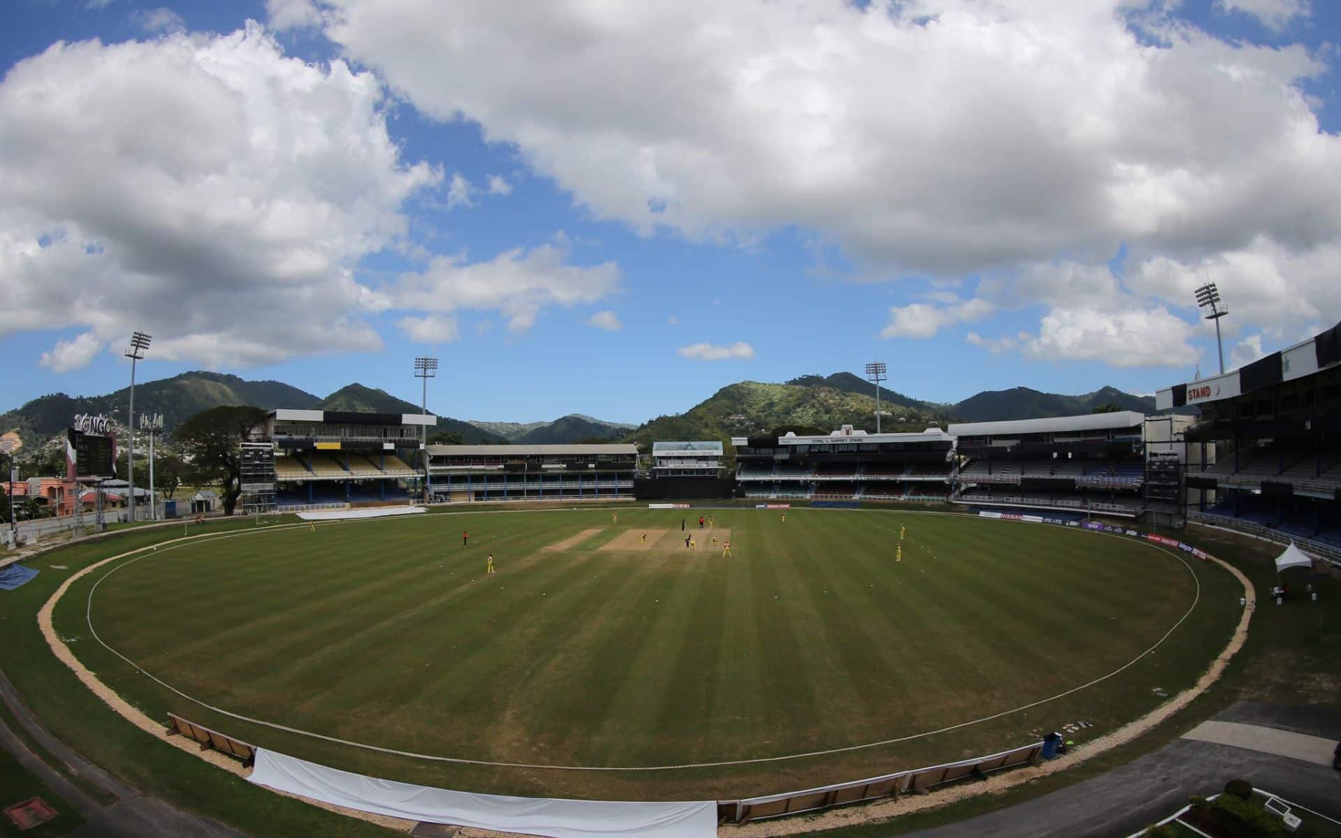 Brian Lara Stadium Tarouba Pitch Report For WI Vs NZ T20 World Cup Match cricket.one OneCricket