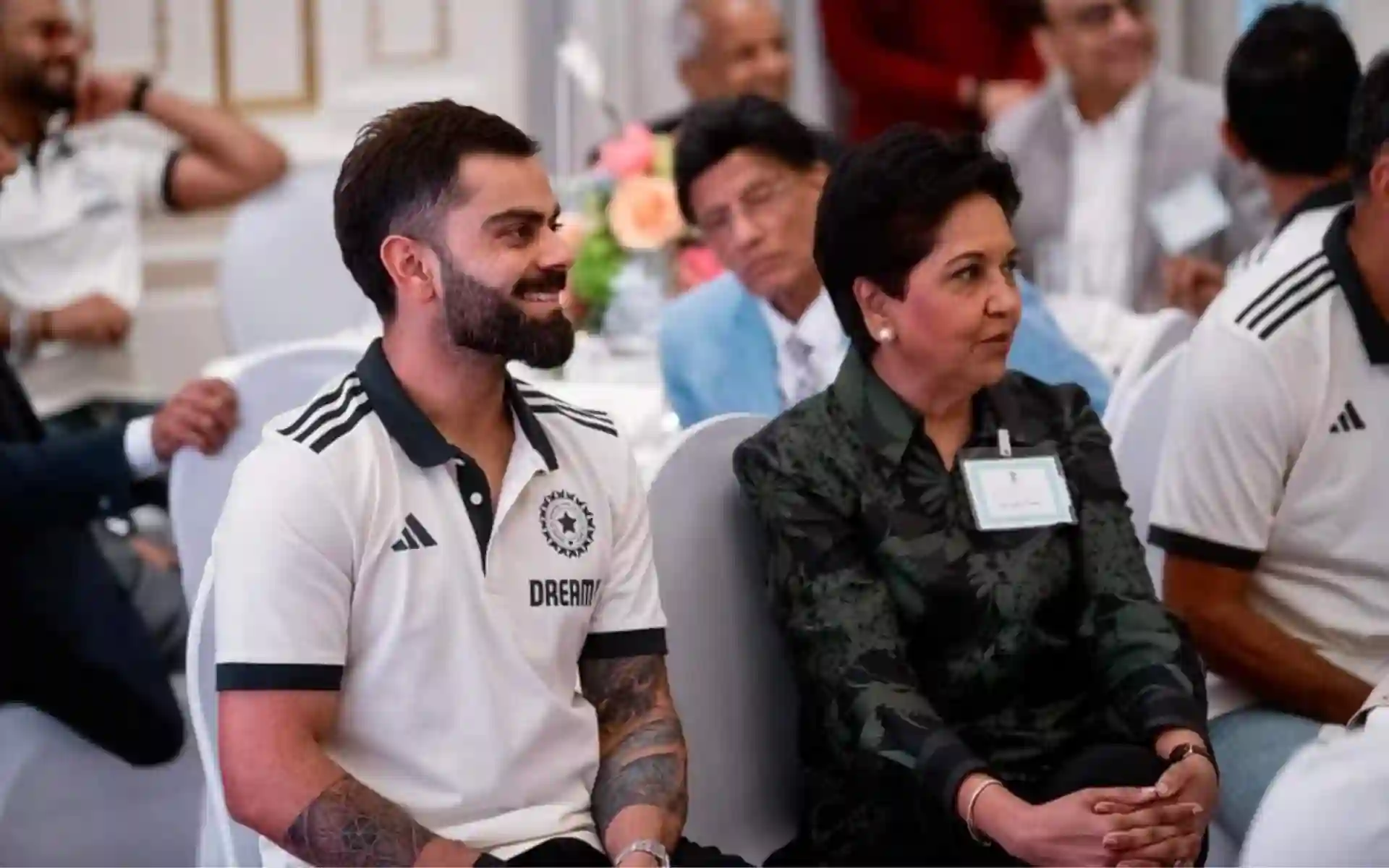 Virat Kohli Meets With Entrepreneur Indra Nooyi Ahead Of Match With USA; Pic Goes Viral