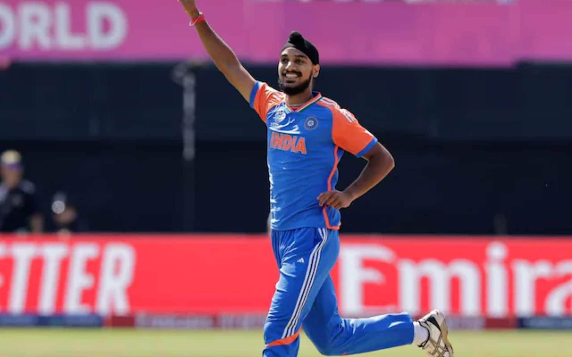 Arshdeep Singh Celebrating After Taking A Wicket [x.com]