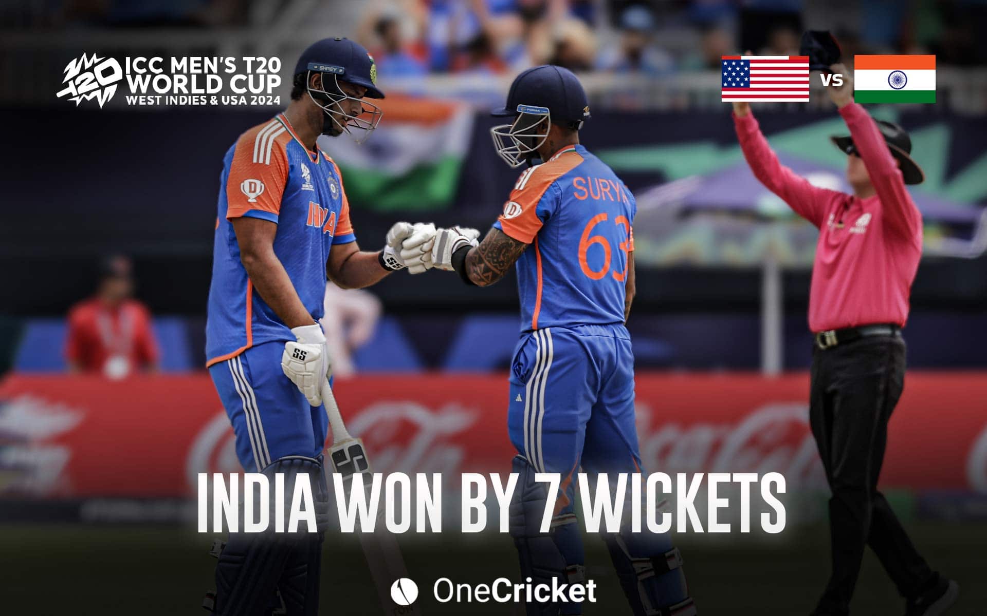 India qualify for Super 8 of T20 WC 2024 (OneCricket)