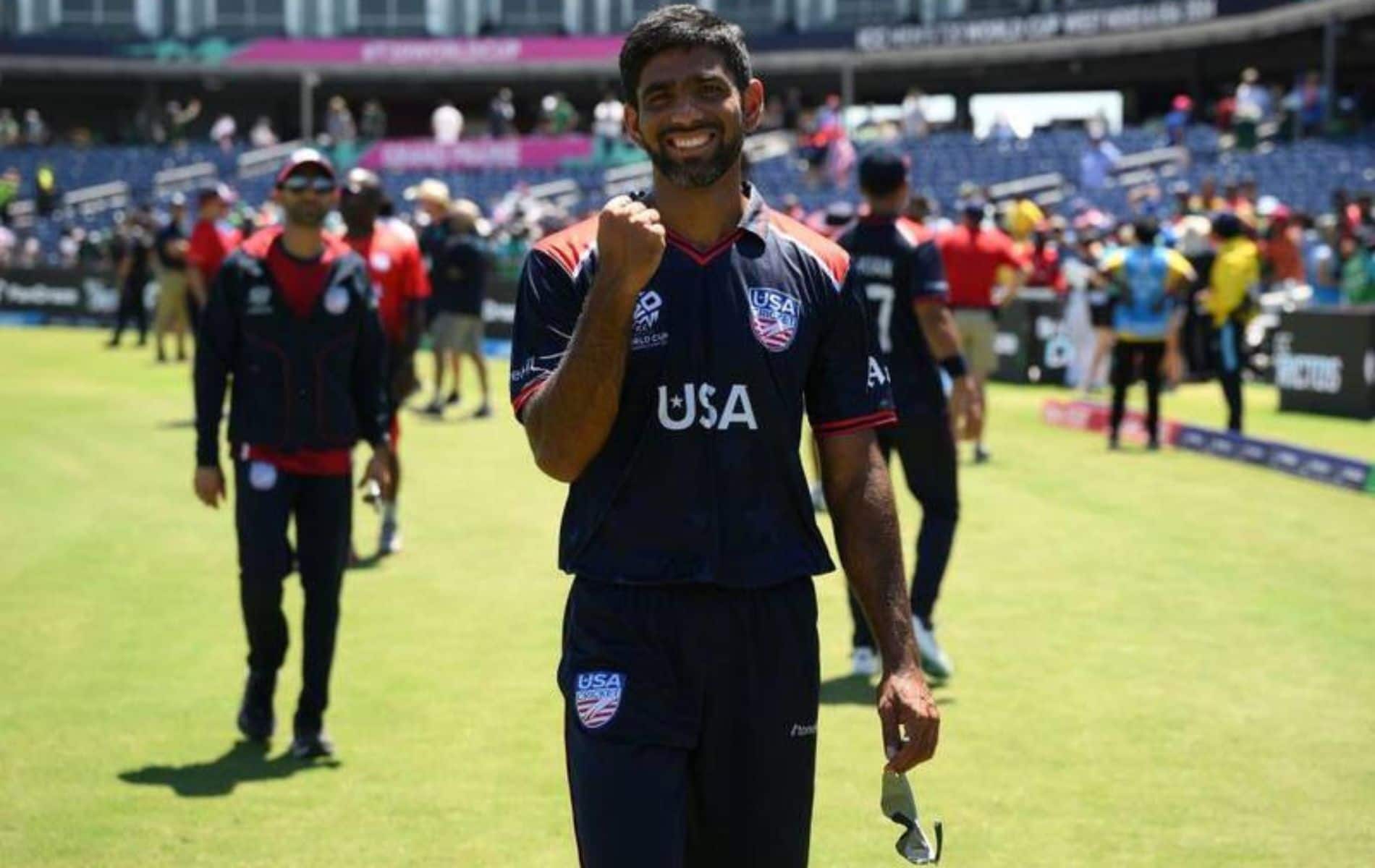 Netravalkar took 2 wickets against India in ICC T20 World Cup (X)
