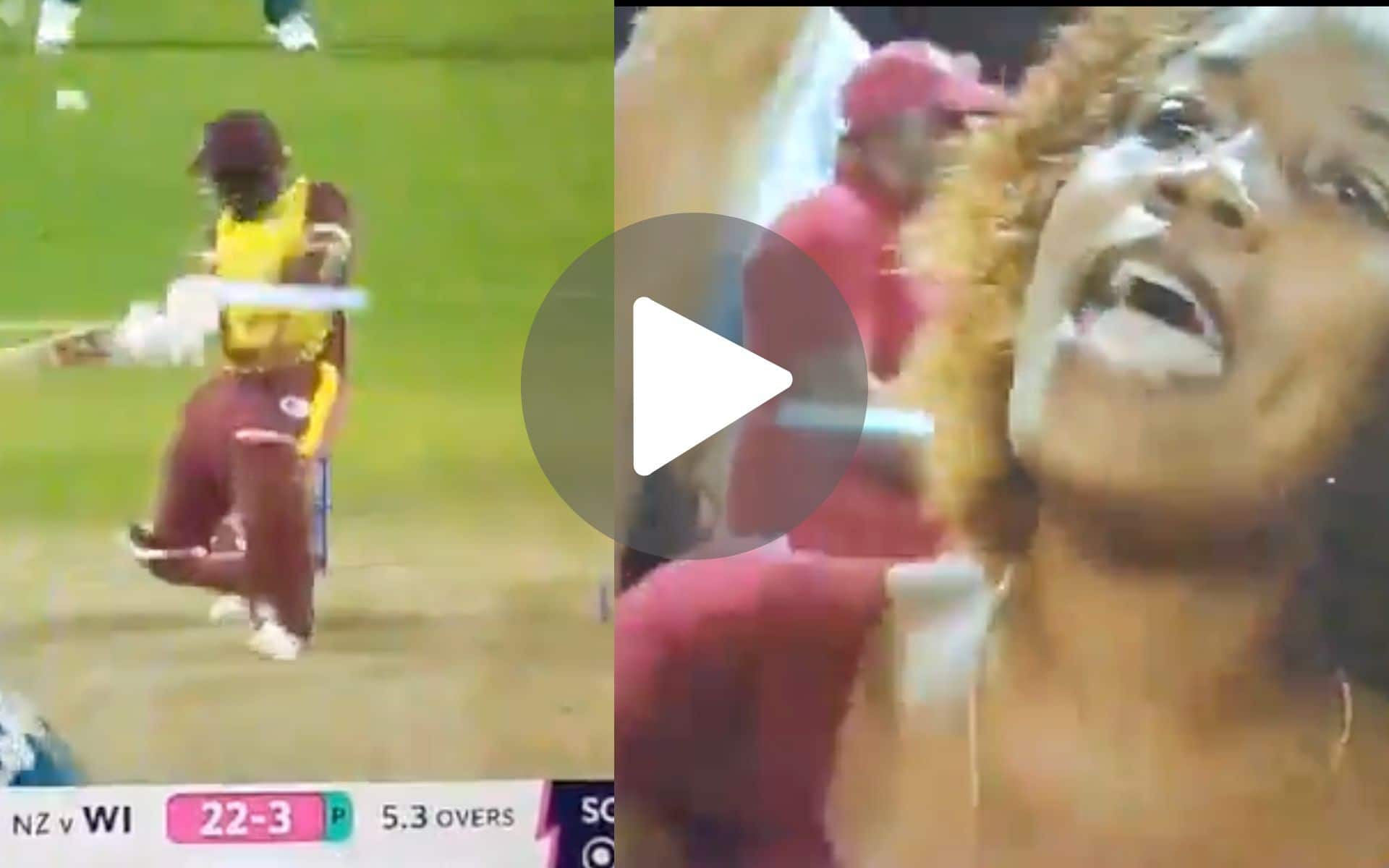 [Watch] West Indies Fan Express Her Frustration On Dismal Batting Show By The Team