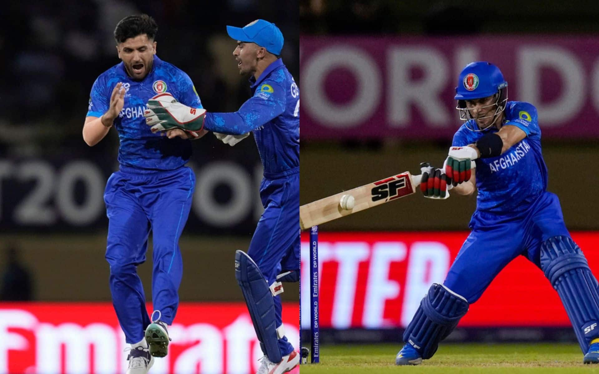 Fazalhaq Farooqi and Rahmanullah Gurbaz will be crucial for fantasy contests in the match [AP Photos]