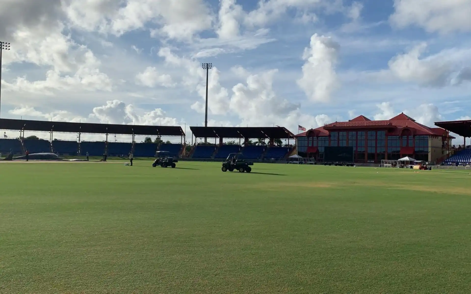Central Broward Regional Park Stadium Florida Pitch Report [X.com]