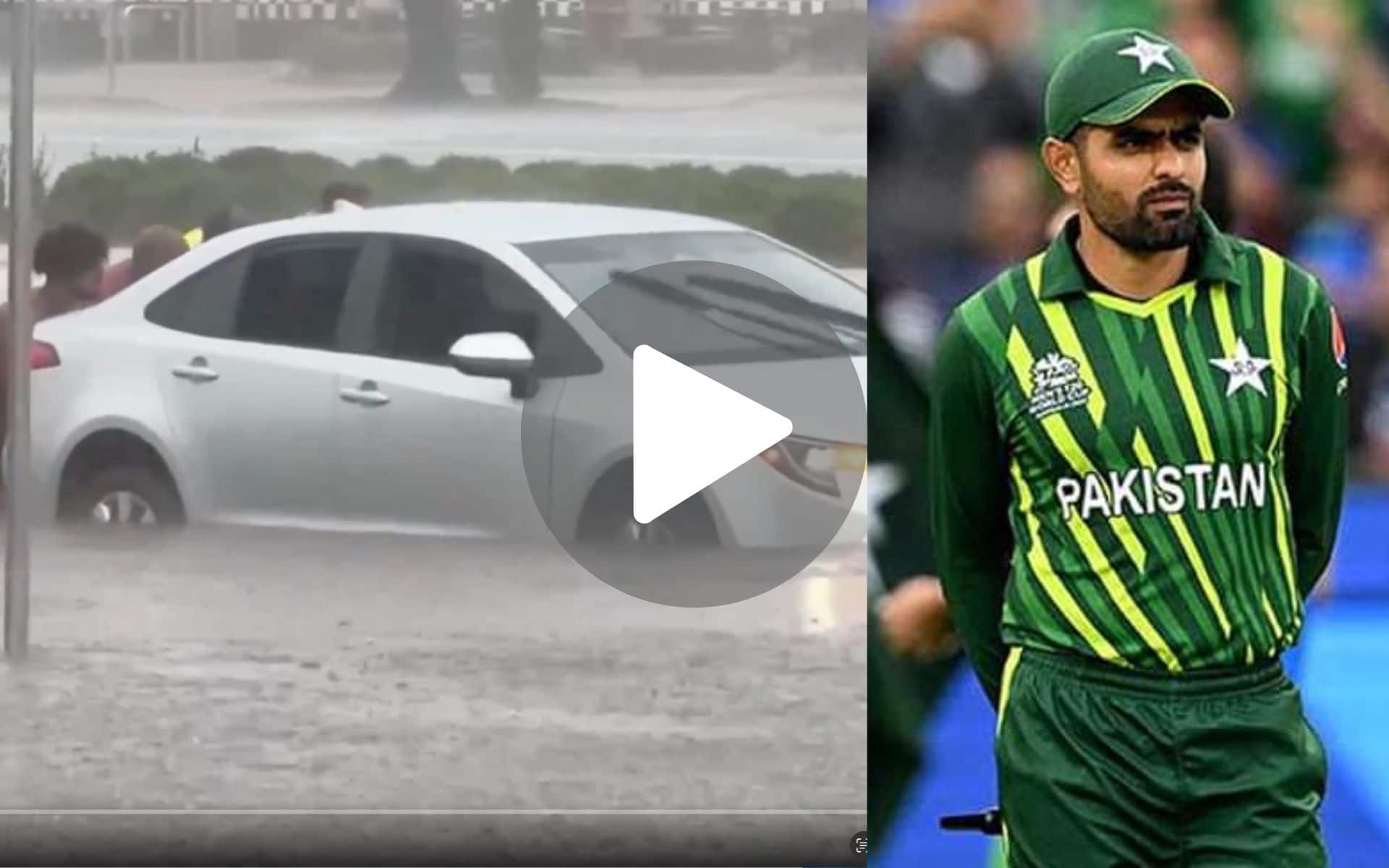 [Watch] Babar's Pakistan Out Of T20 World Cup 2024? Flood Visuals From Florida Raise Eyebrows