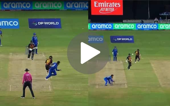 [Watch] Comedy Of Errors As PNG Gift Wicket To Afghanistan