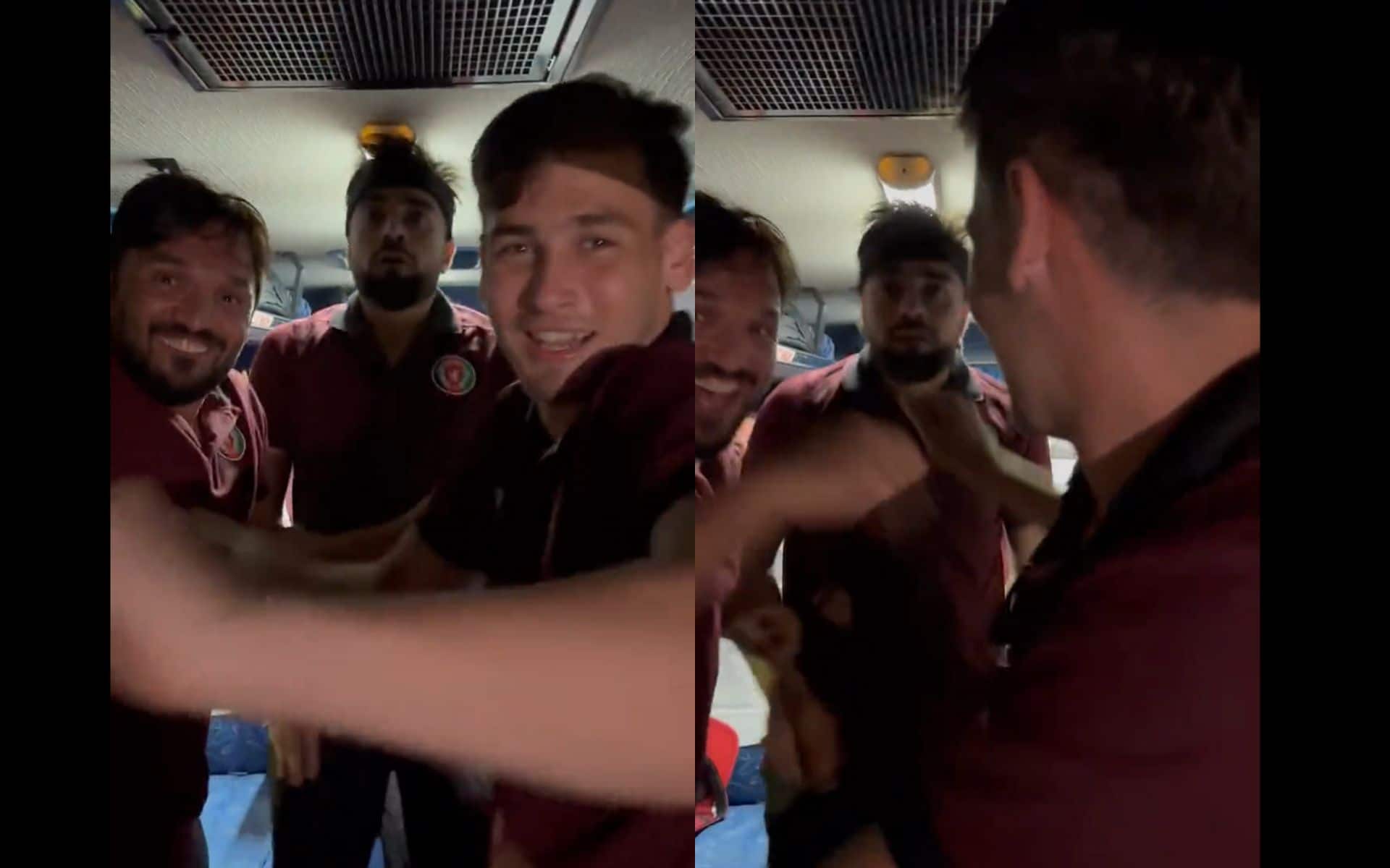 Afghanistan players dancing after Super 8 qualifications (x.com)
