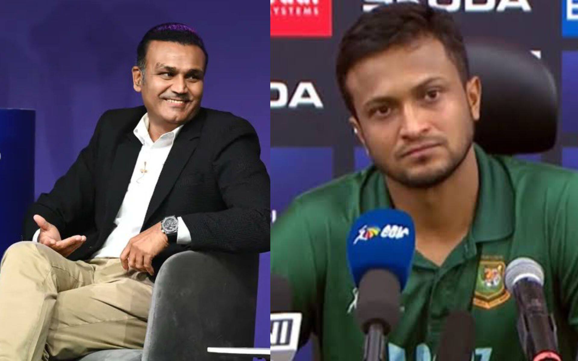 Sehwag & Shakib are in a centre of a controversy (x.com)