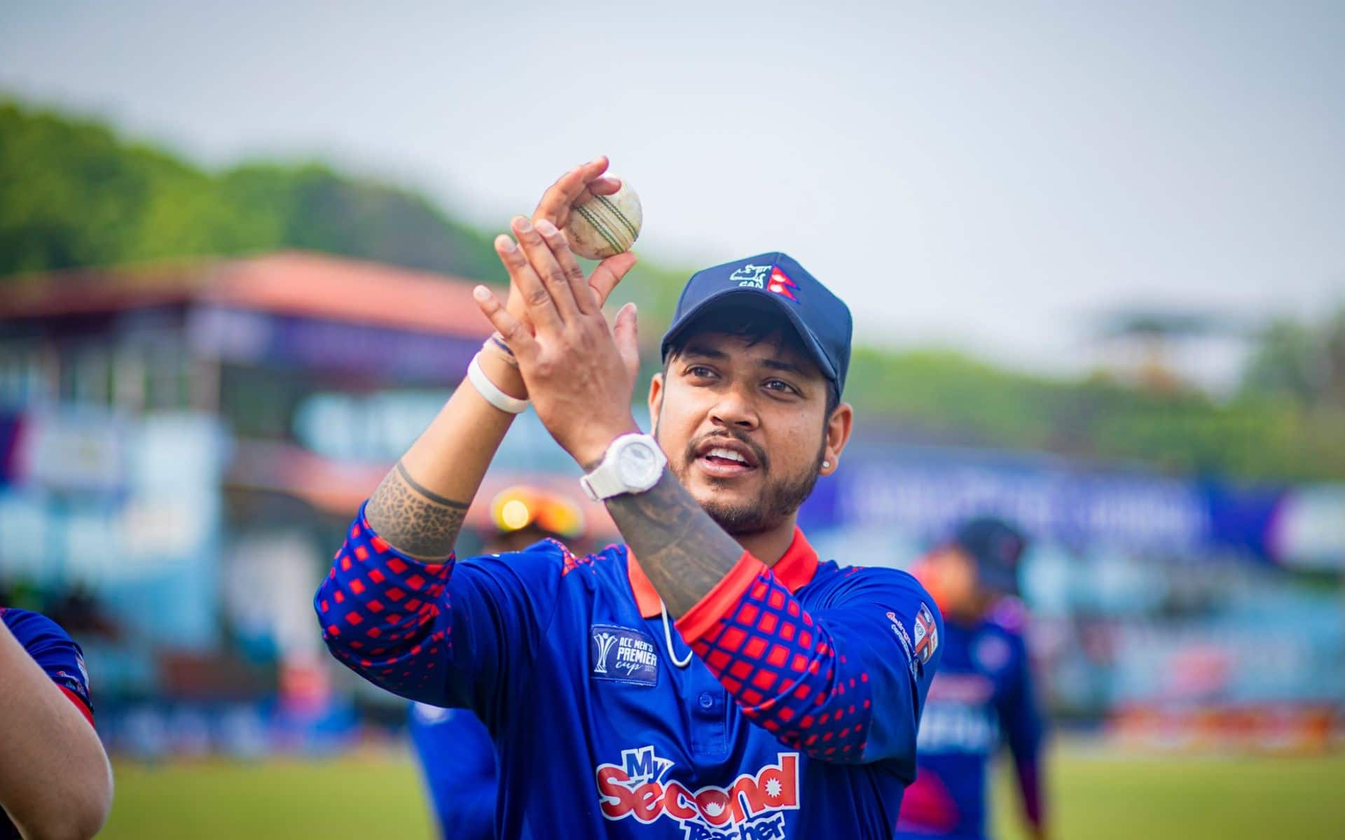 Sandeep Lamichhane will be playing for Nepal against South Africa [X]