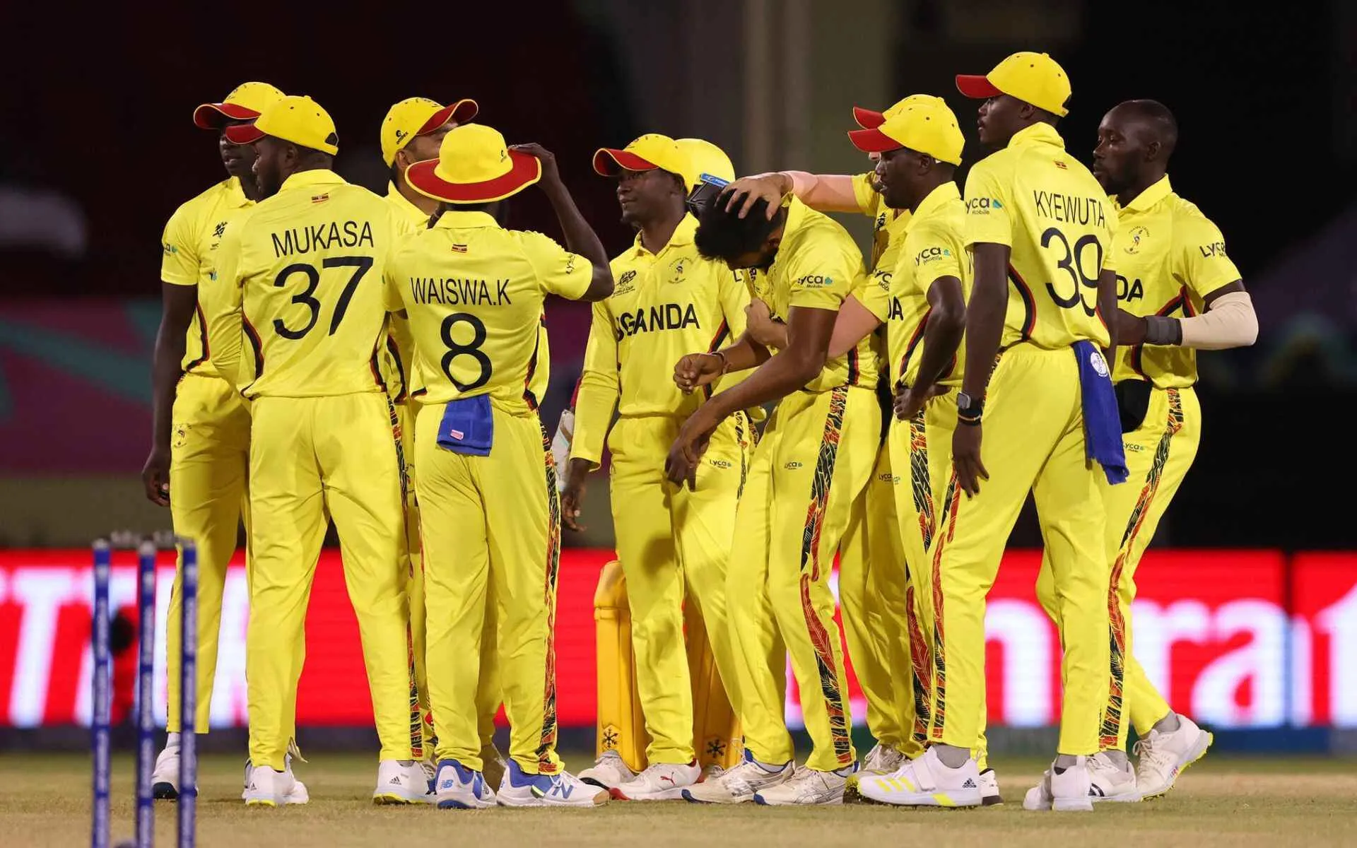 Uganda records unwanted second lowest score (x)