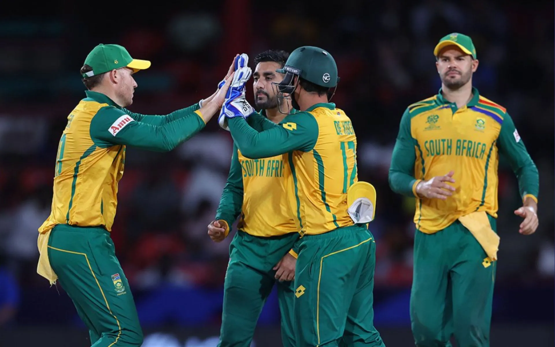 South Africa defeated Nepal by 1 run (x)