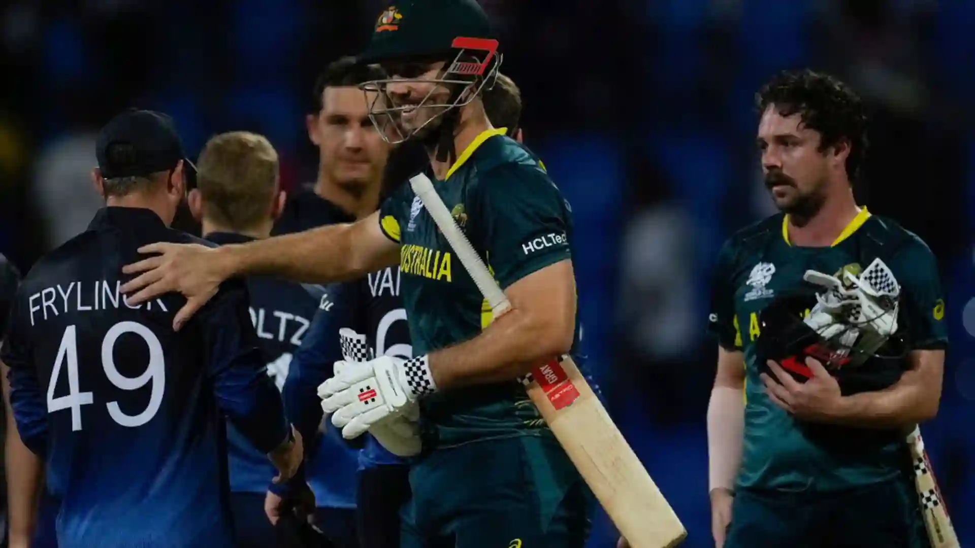 Australia have made it into the Super Eights [AP]
