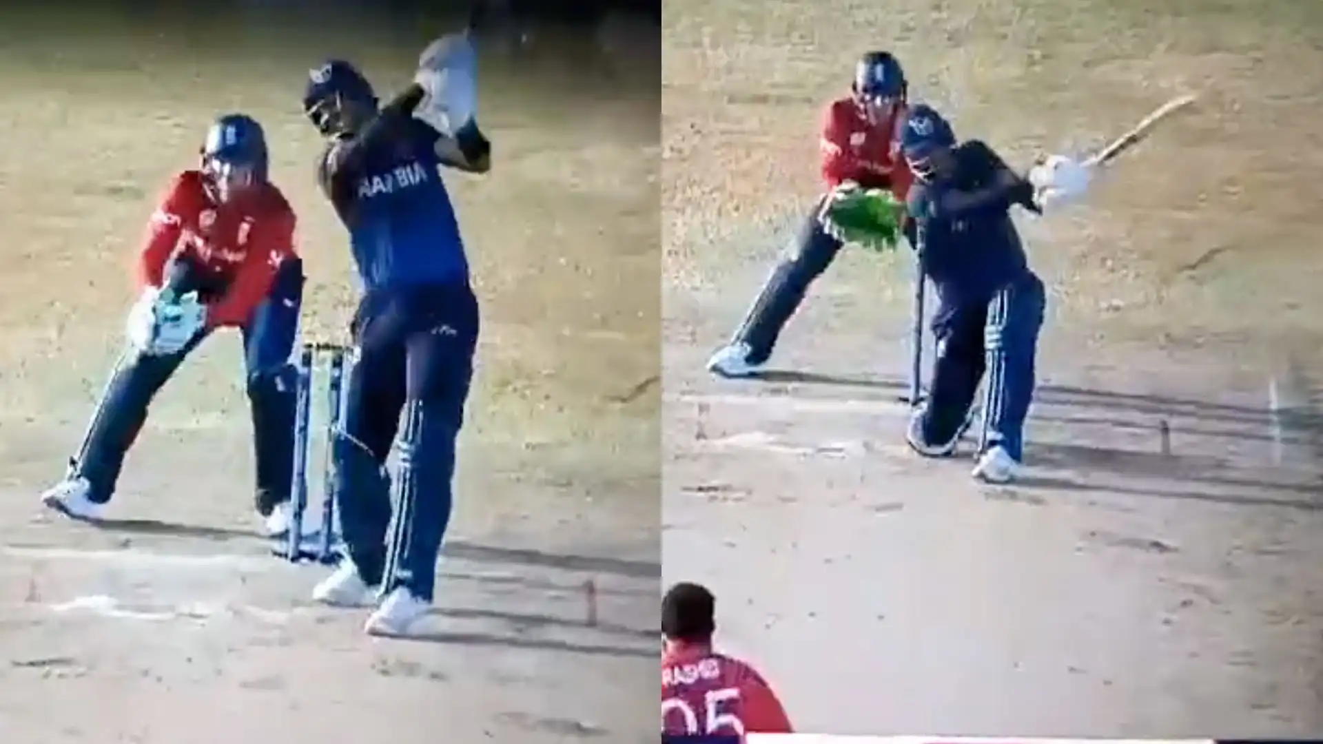 Wiese smashed Rashid in the 8th over [X]