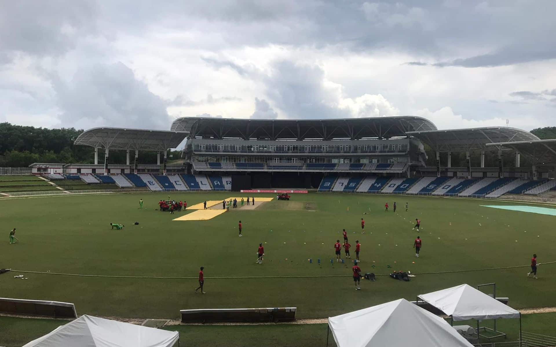 A fantastic view of Brian Lara Stadium (X.com)