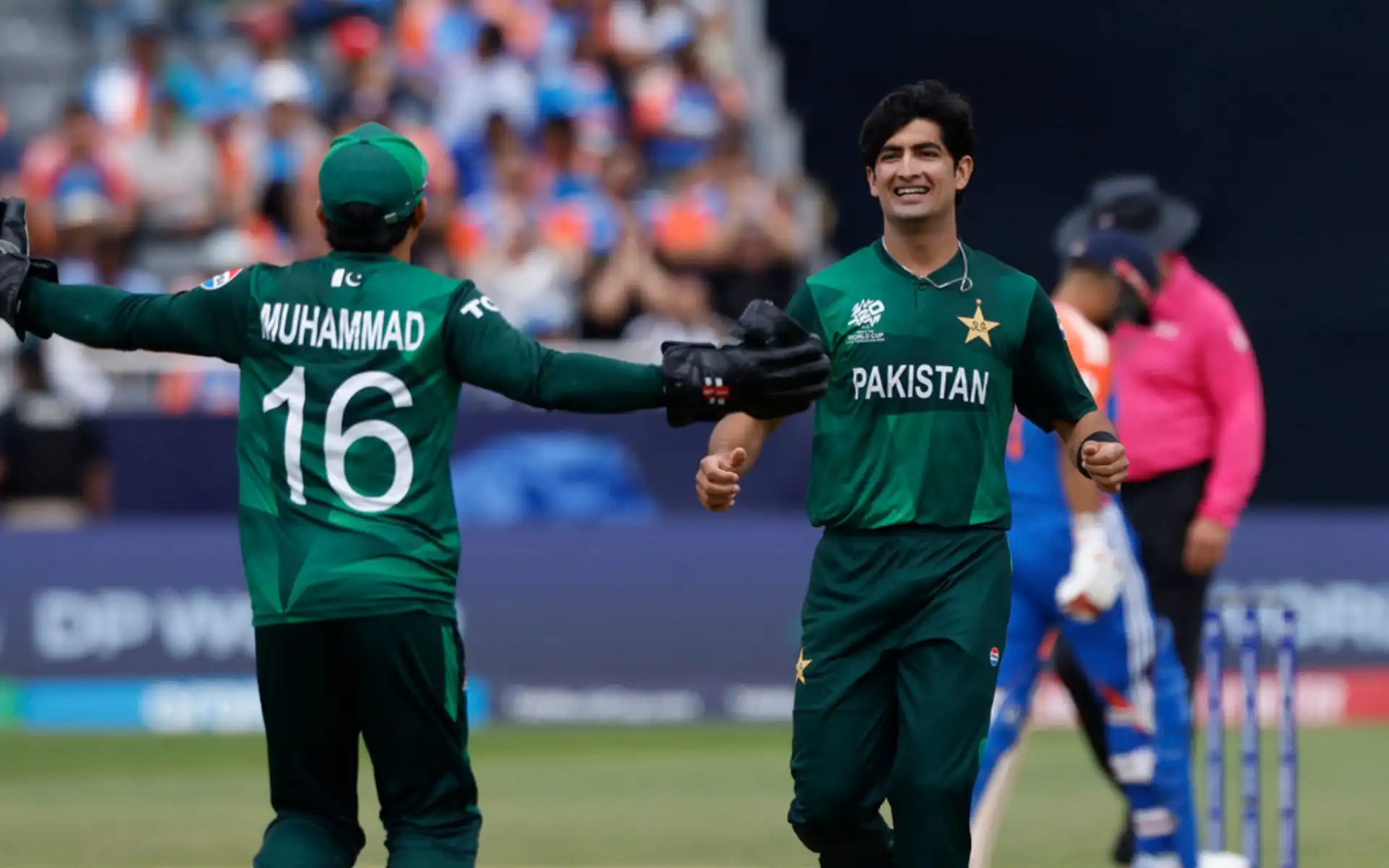 Naseem Shah in T20 World Cup 2024 (X.com)