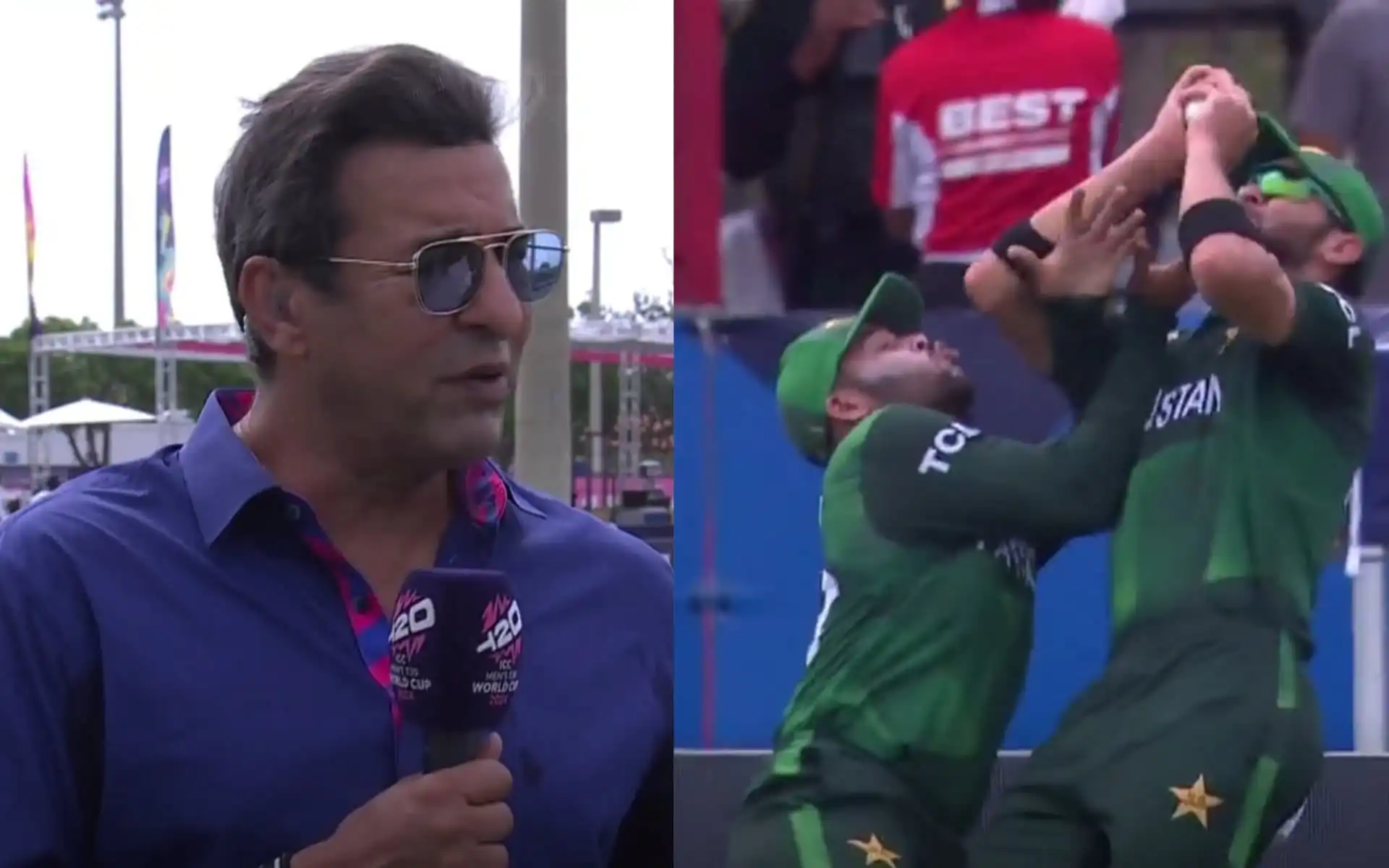 Wasim Akram Speaks About Collision- (X.com)