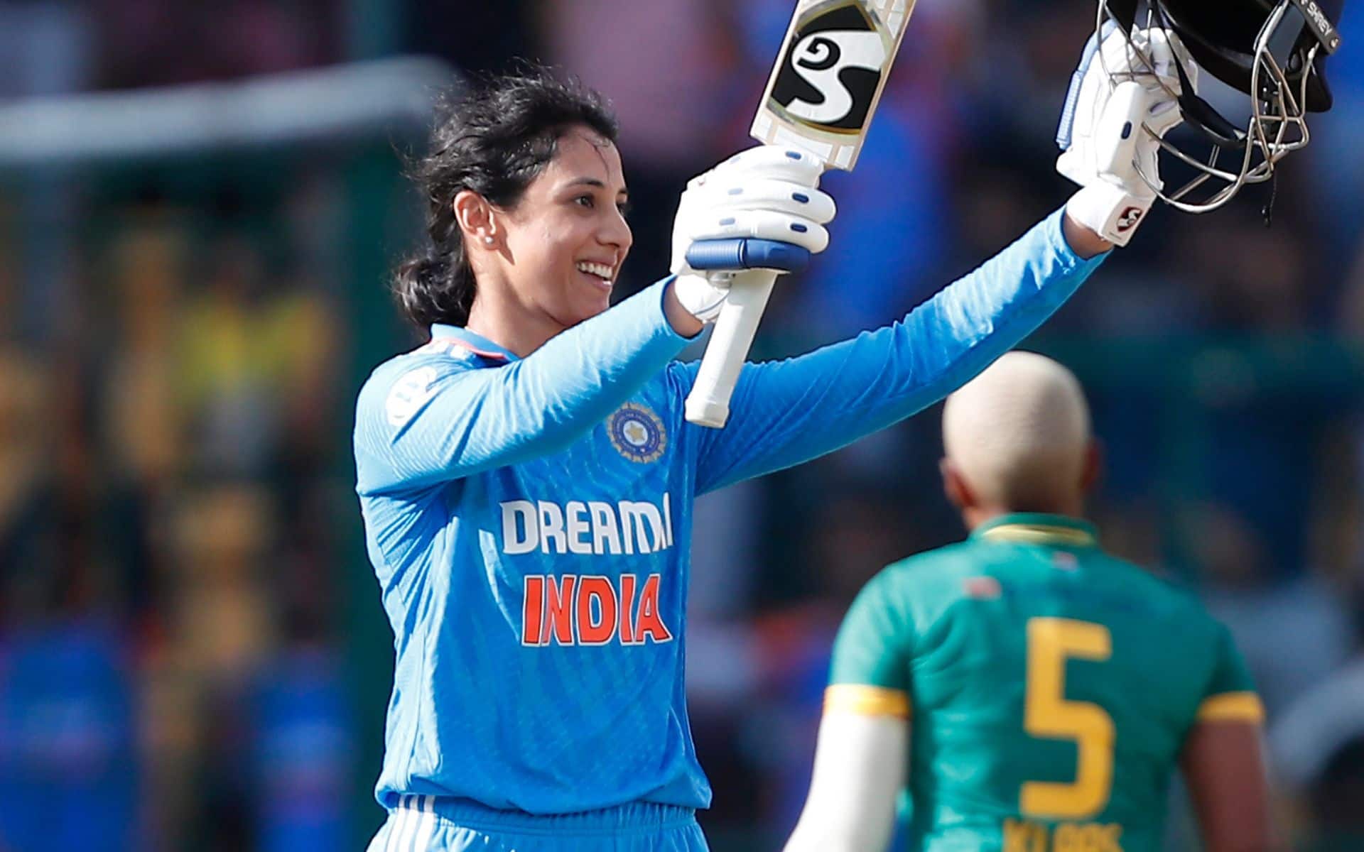 Mandhana smashed her maiden ODI ton at home. (X) 